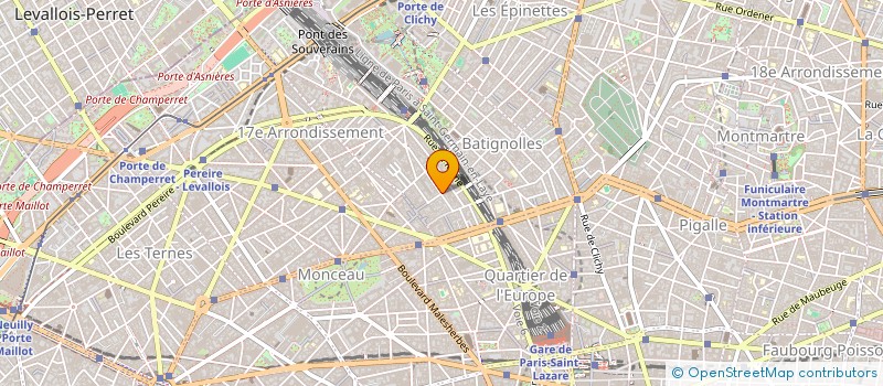 localisation de l'entreprise EPILOGUE  PARIS