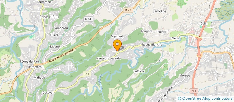 localisation de l'entreprise EPILPURE à PETIT-BOURG