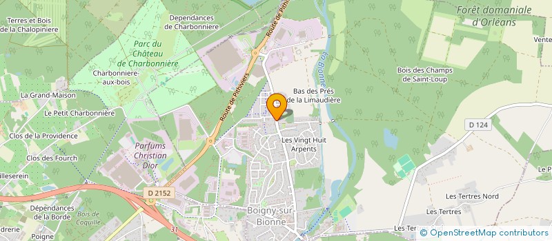 localisation de l'entreprise EPIMCO à BOIGNY-SUR-BIONNE