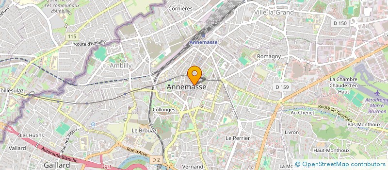 localisation de l'entreprise EPIMELEIA à ANNEMASSE