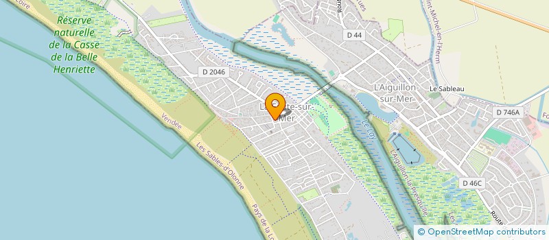 localisation de l'entreprise EPIMELEIA STUDIO  L'AIGUILLON-LA-PRESQU'ILE