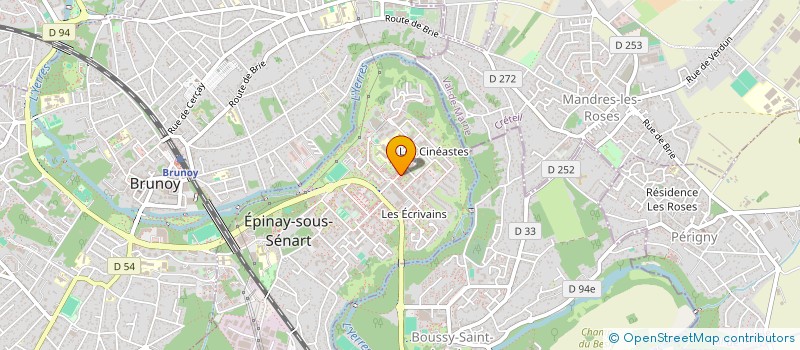 localisation de l'entreprise EPIMMO à EPINAY-SOUS-SENART