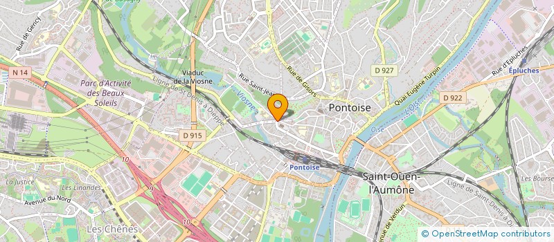 localisation de l'entreprise EPIMO  PONTOISE