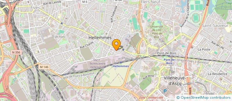 localisation de l'entreprise EPIN'ART à LILLE