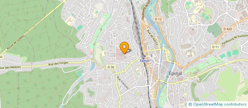 localisation de l'entreprise EPINAL EN TRANSITION  EPINAL