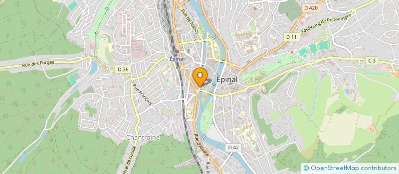 localisation de l'entreprise EPINAL KITCHEN  EPINAL