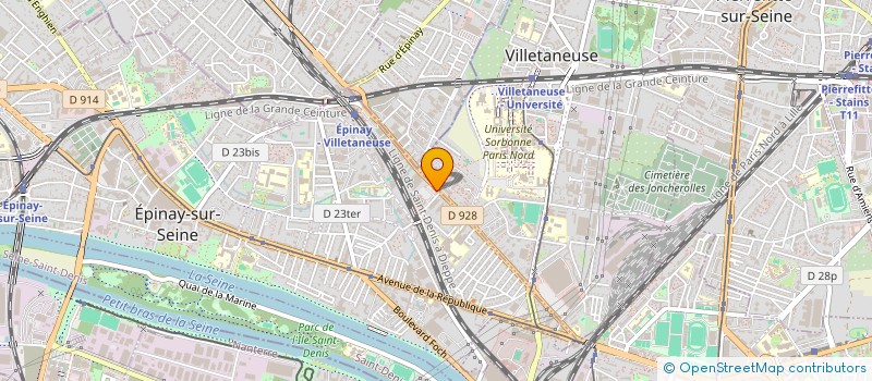 localisation de l'entreprise EPINAY EXPLOITATION à EPINAY-SUR-SEINE