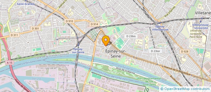 localisation de l'entreprise EPINAY SHOW PAINS à EPINAY-SUR-SEINE