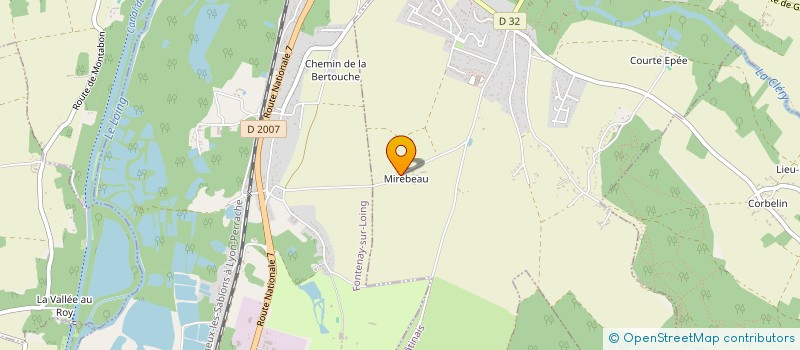 localisation de l'entreprise EPINAY VOLAILLES à FERRIERES-EN-GATINAIS