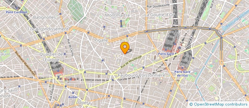 localisation de l'entreprise EPINE  PARIS