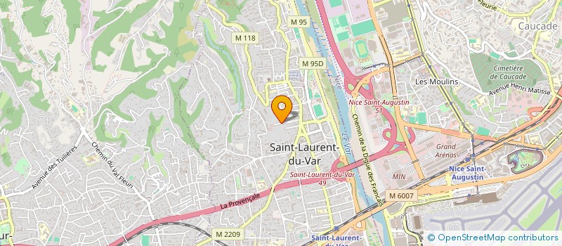 localisation de l'entreprise EPINE  SAINT-LAURENT-DU-VAR