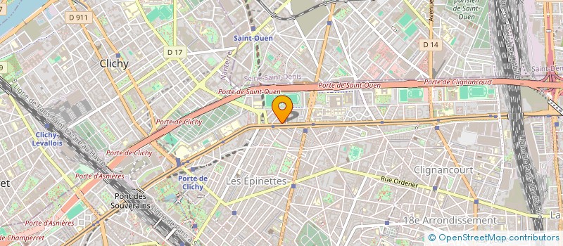 localisation de l'entreprise EPINETTES  PARIS