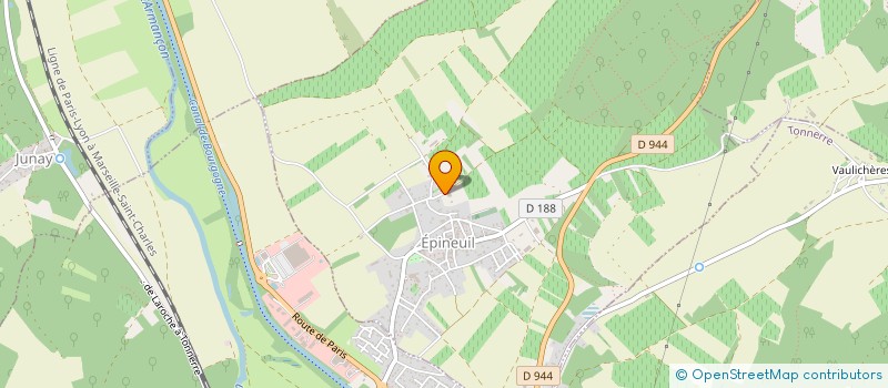 localisation de l'entreprise EPINEUIL PATRIMOINE  EPINEUIL