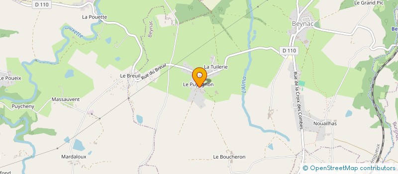 localisation de l'entreprise EPINEUX DEBROUSSAILLAGE à BEYNAC