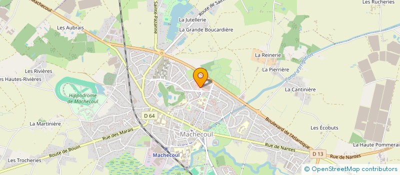 localisation de l'entreprise EPIONE  MACHECOUL-SAINT-MEME