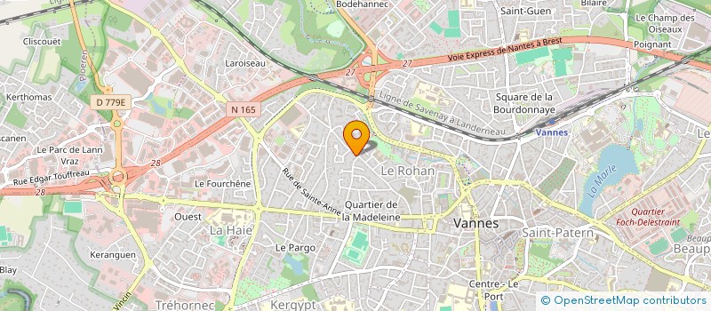 localisation de l'entreprise EPIONE à VANNES