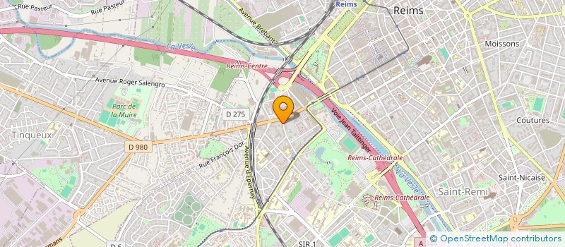 localisation de l'entreprise EPIONE  REIMS