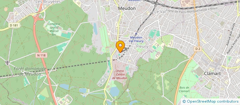 localisation de l'entreprise EPIONE à MEUDON