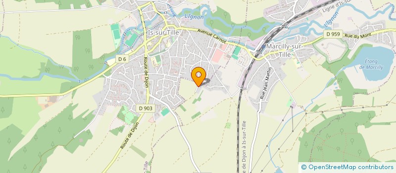 localisation de l'entreprise EPIONE  MARCILLY-SUR-TILLE