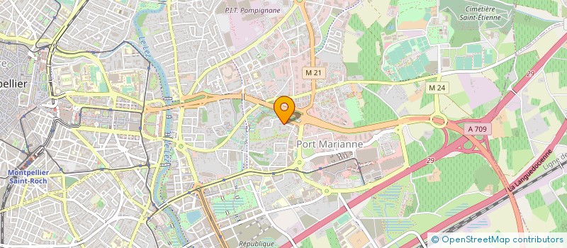 localisation de l'entreprise EPIONIS à MONTPELLIER
