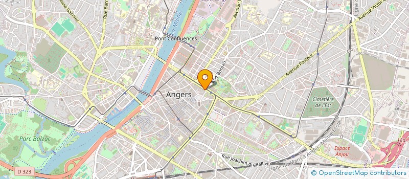 localisation de l'entreprise EPIPHANE à ANGERS