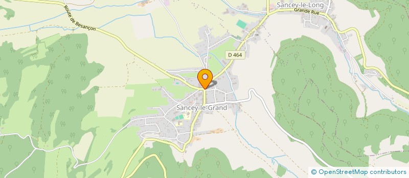 localisation de l'entreprise EPIPRIM SDC  SANCEY