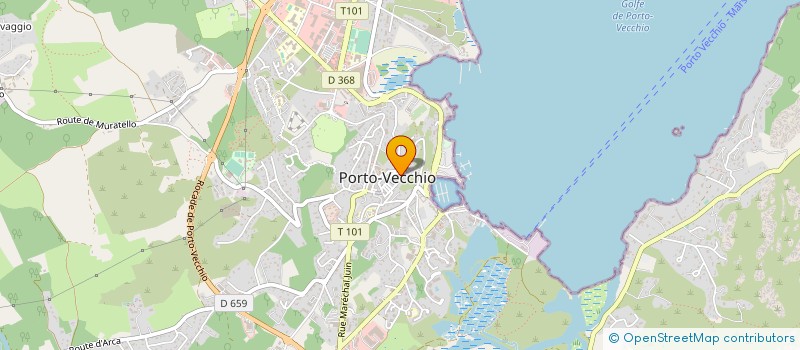 localisation de l'entreprise EPIQUE à PORTO-VECCHIO