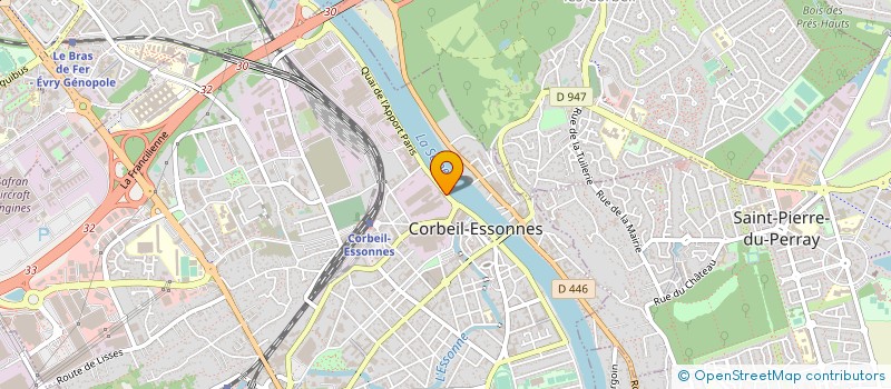 localisation de l'entreprise EPISENS BY INVIVO à CORBEIL-ESSONNES