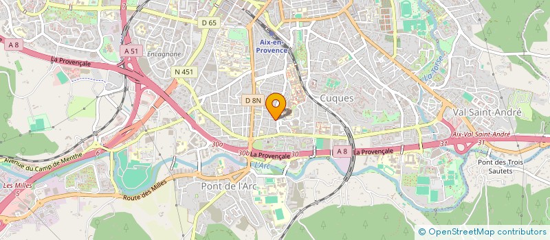 localisation de l'entreprise EPISKYROS à AIX-EN-PROVENCE