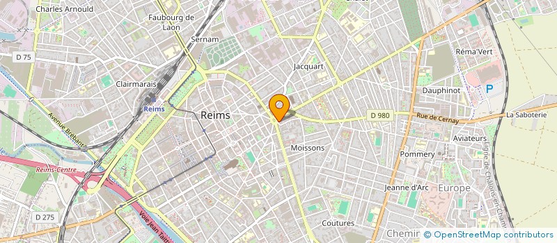 localisation de l'entreprise EPISODE 2-SAISON 5  REIMS