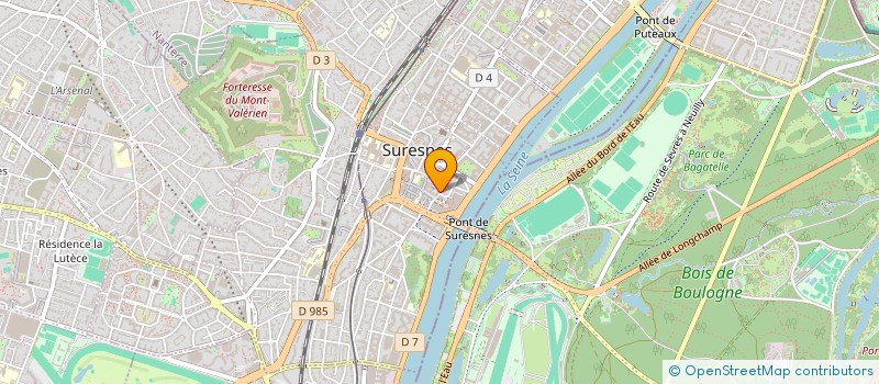 localisation de l'entreprise EPISODE à SURESNES