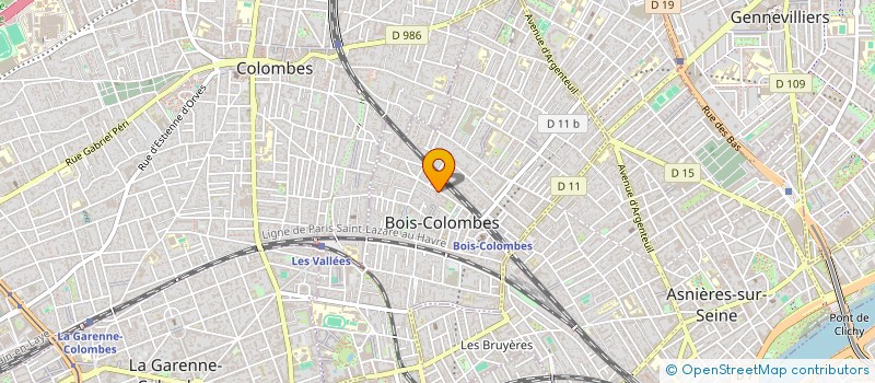 localisation de l'entreprise EPISOFT à COURBEVOIE