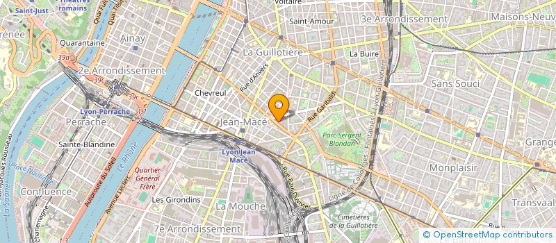 localisation de l'entreprise EPISSURE  LYON