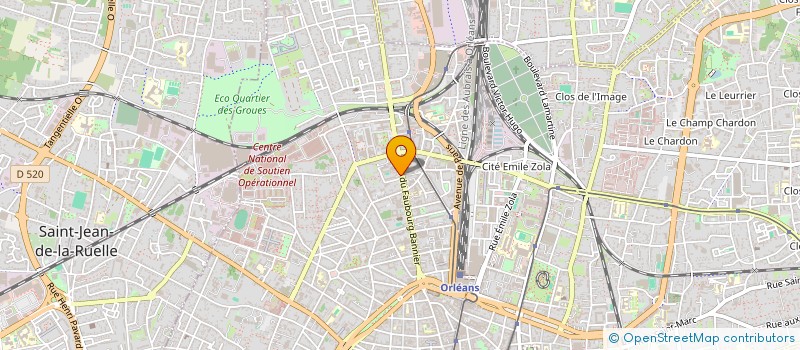 localisation de l'entreprise EPISTEME à ORLEANS