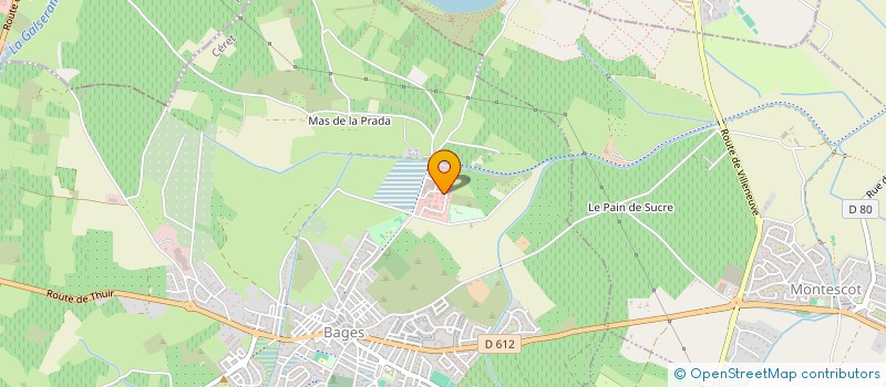 localisation de l'entreprise EPISTEMES  BAGES