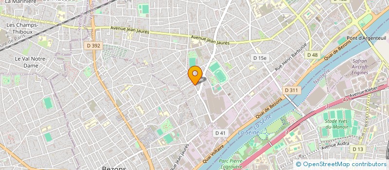 localisation de l'entreprise EPISTORE  ARGENTEUIL