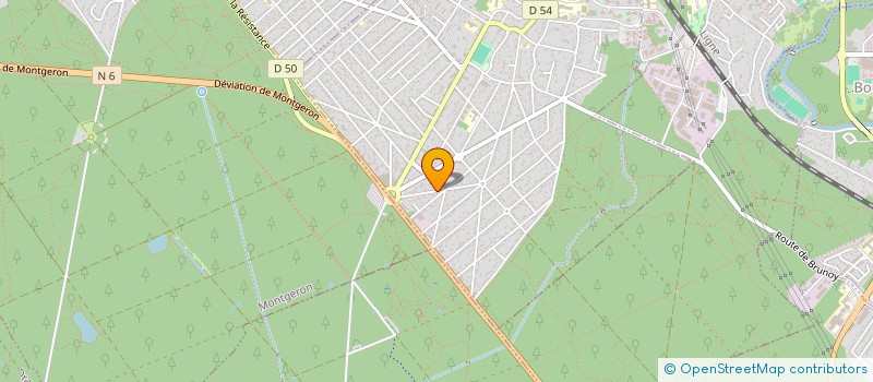 localisation de l'entreprise EPISYM  BRUNOY