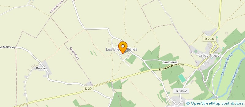 localisation de l'entreprise EPITHALAME à CHERISY
