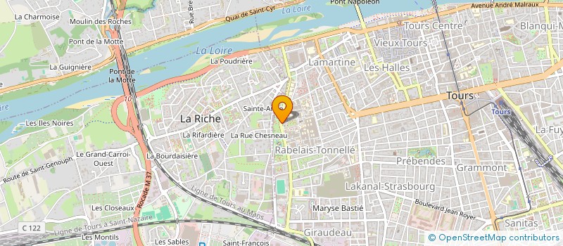 localisation de l'entreprise EPITHELIUM RESPIRATOIRE ET INFLAMMATION à TOURS