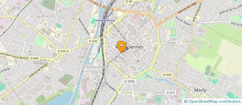 localisation de l'entreprise EPITOGE  VALENCIENNES