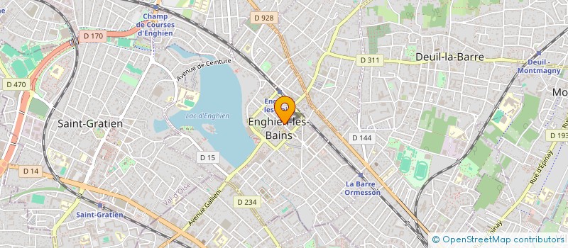 localisation de l'entreprise EPITROPE à ENGHIEN-LES-BAINS
