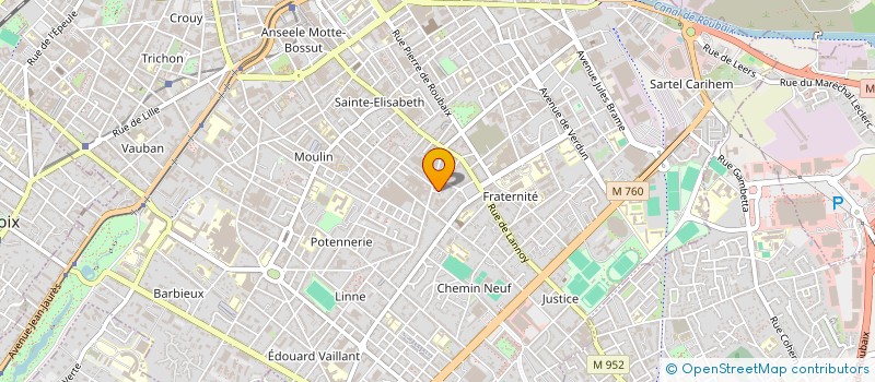 localisation de l'entreprise EPITYCHIA  ROUBAIX