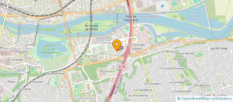 localisation de l'entreprise EPIZOTIC 37  TOURS