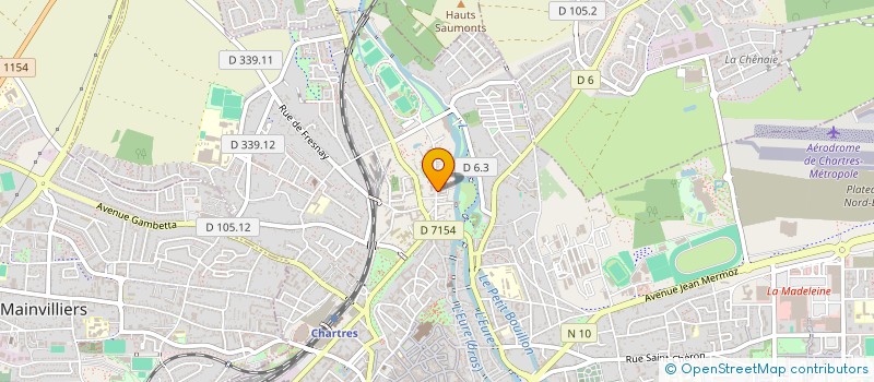 localisation de l'entreprise EPJ 28 à CHARTRES