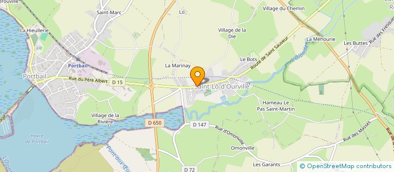 localisation de l'entreprise EPJ  PORT-BAIL-SUR-MER