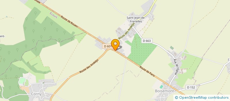 localisation de l'entreprise EPJ MACONNERIE  FRENELLES-EN-VEXIN