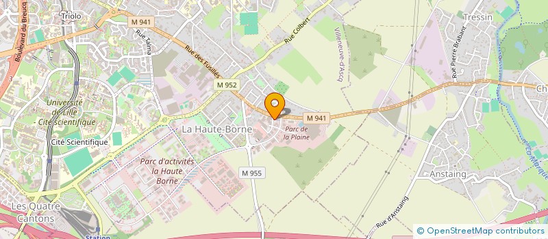 localisation de l'entreprise EPLANKTON FRANCE  VILLENEUVE D ASCQ