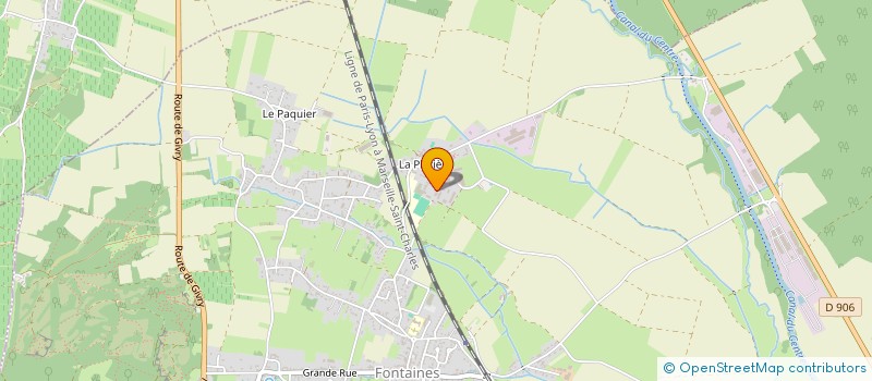 localisation de l'entreprise EPLEFPA DE FONTAINES à FONTAINES