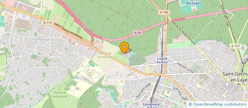 localisation de l'entreprise EPLEFPA DE SAINT GERMAIN EN LAYE- CHAMBOURCY à SAINT-GERMAIN-EN-LAYE