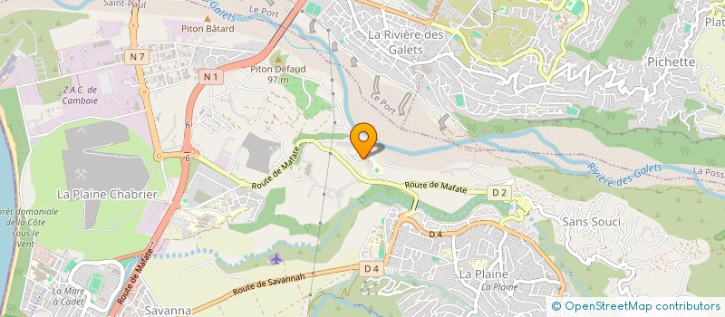 localisation de l'entreprise EPLEFPA FORMA'TERRA à SAINT-PAUL